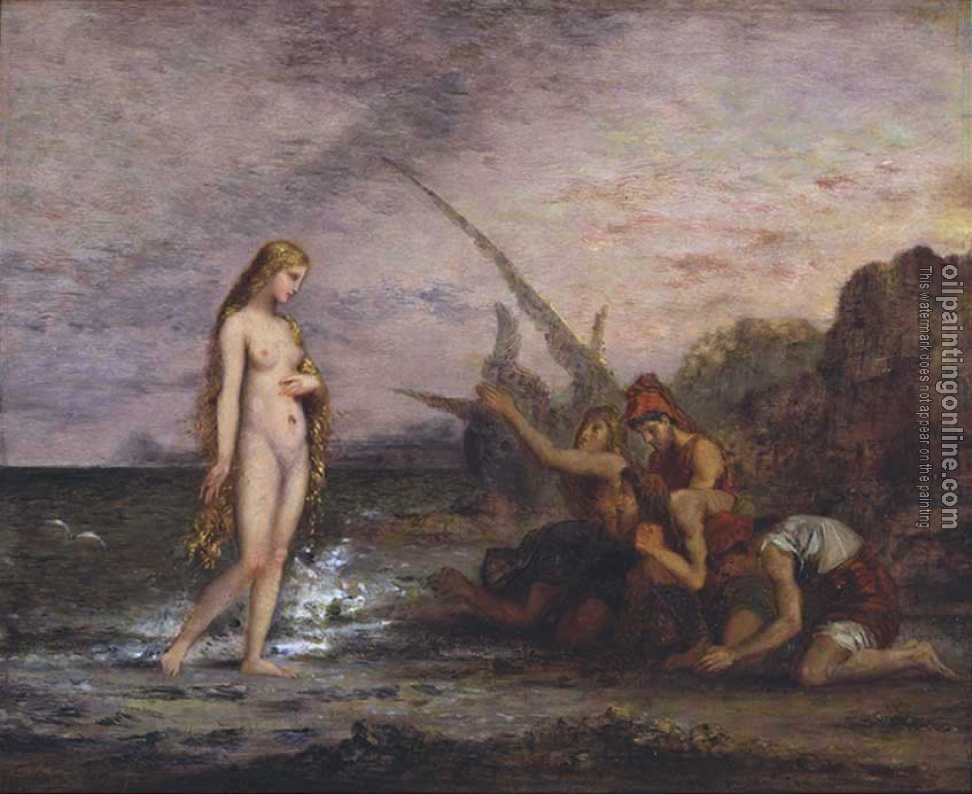 Moreau, Gustave - The Birth of Venus